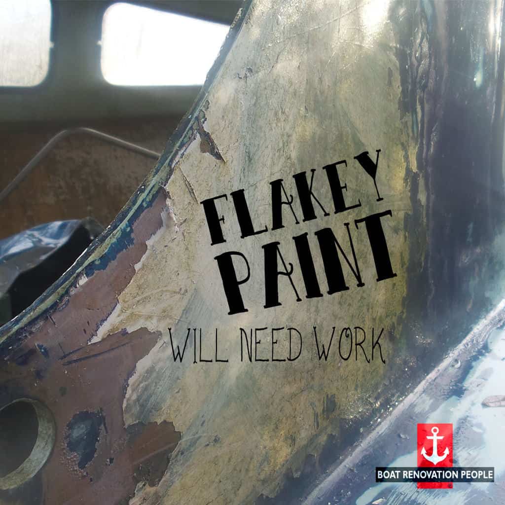 Flakey Paint Will Need Work