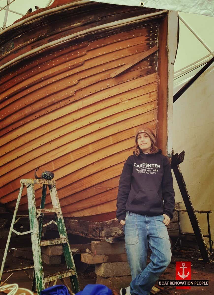 The Search For Female Boat Builders - Boat Renovation People