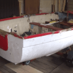 Fiberglass Rowing Boat Restoration by Dale Skidmore